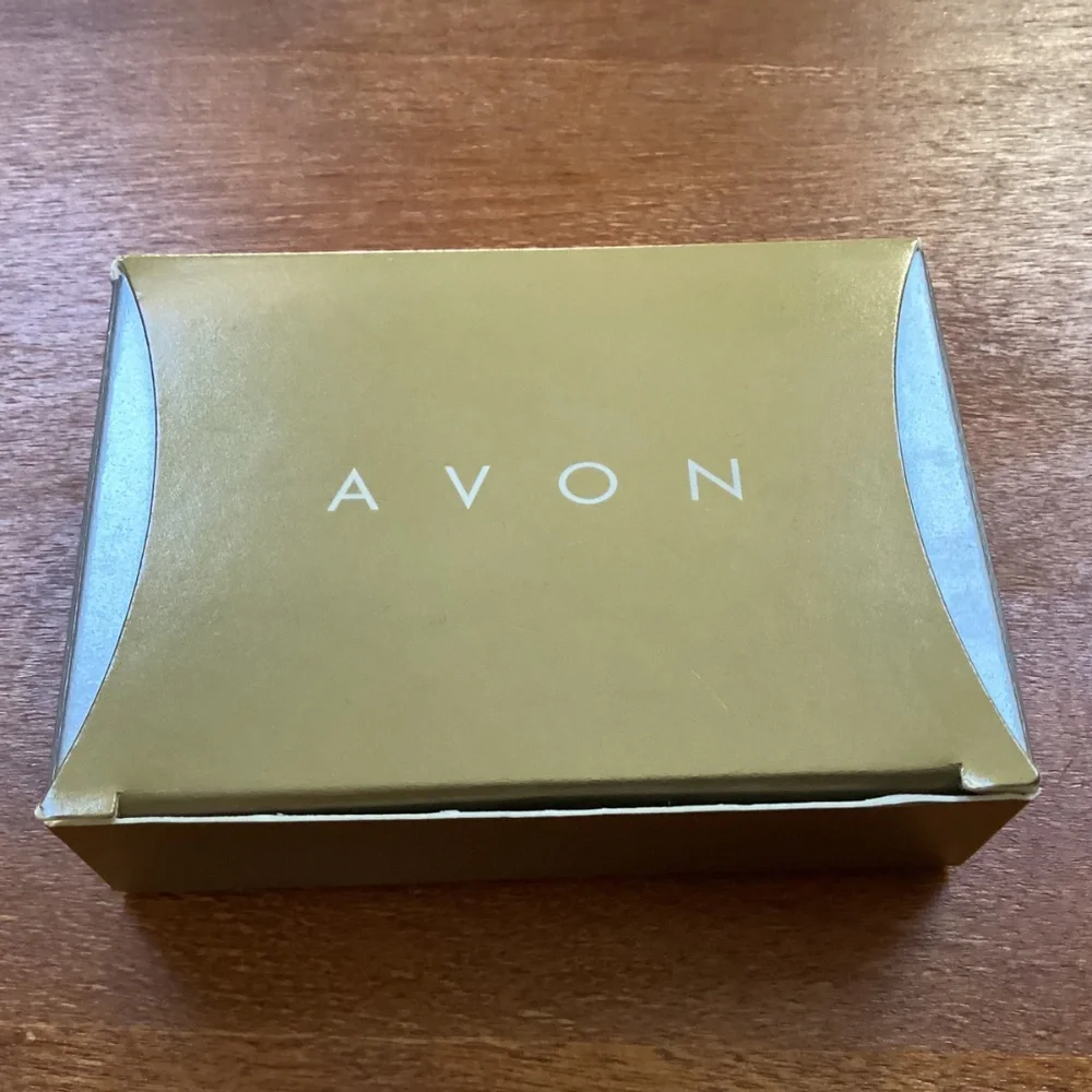 Vintage Avon Light House Gold/Silver Pewter Brooch Pin New In Box